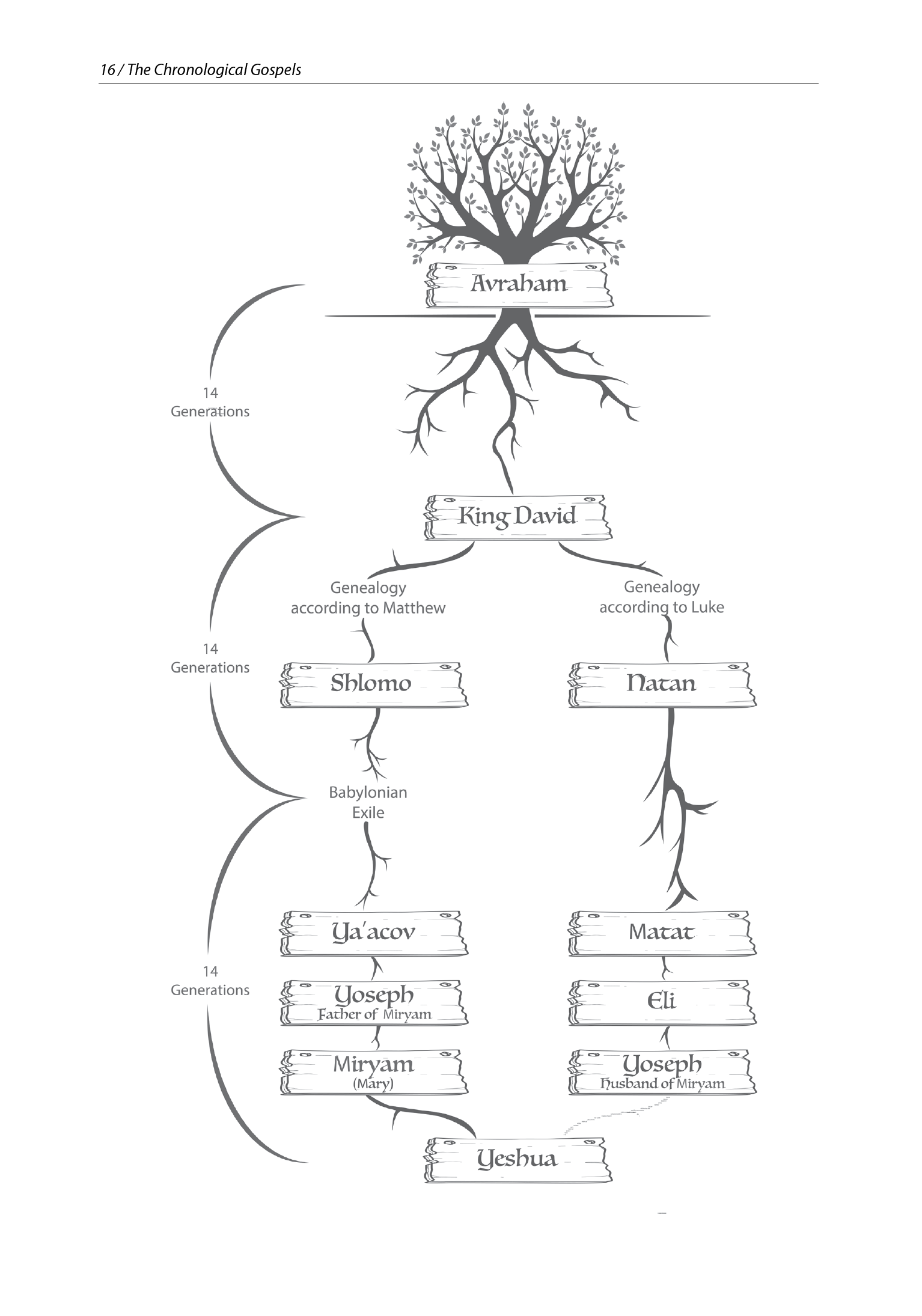 The Chronological Gospels (Second Edition) and FREE 70-Week Timeline Chart