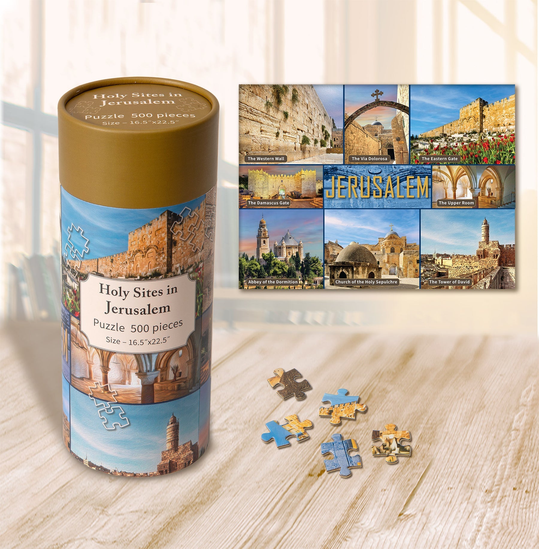 Jerusalem Holy Sites Puzzle (500 pieces)