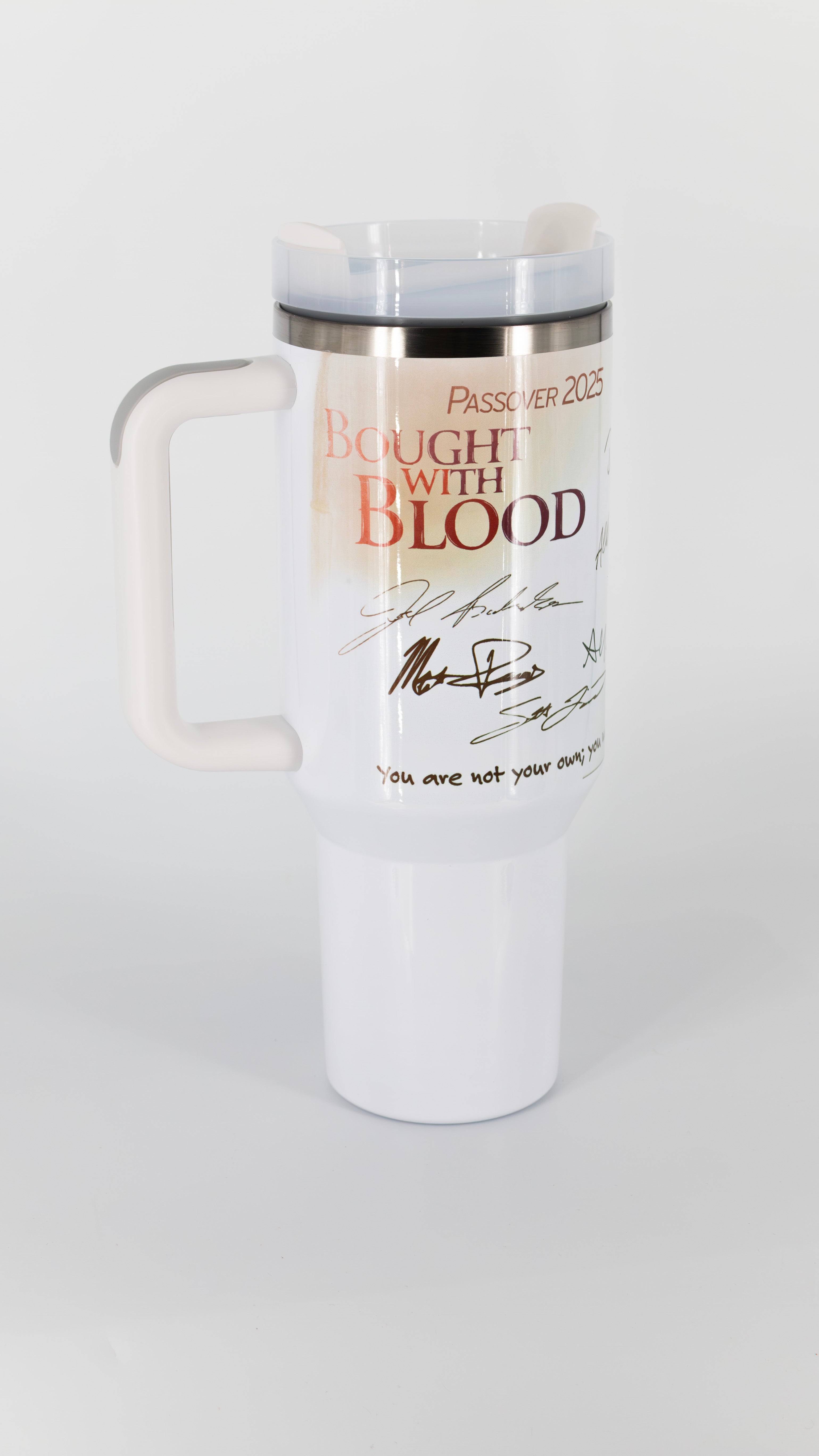 Passover 2025 Autographed Stainless Steel Tumbler (40 oz)