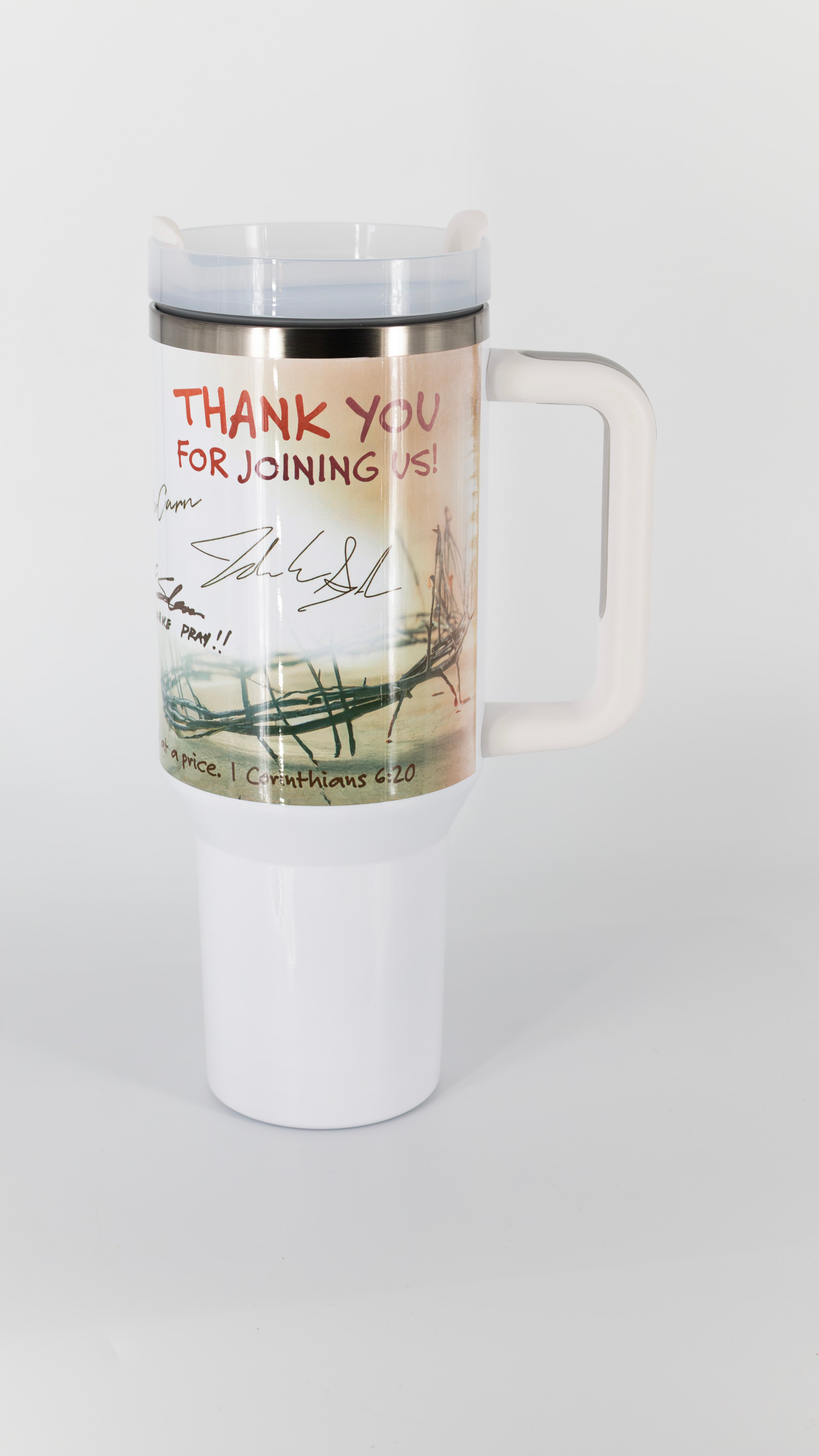 Passover 2025 Autographed Stainless Steel Tumbler (40 oz)