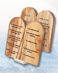 Olive Wood 10 Commandments