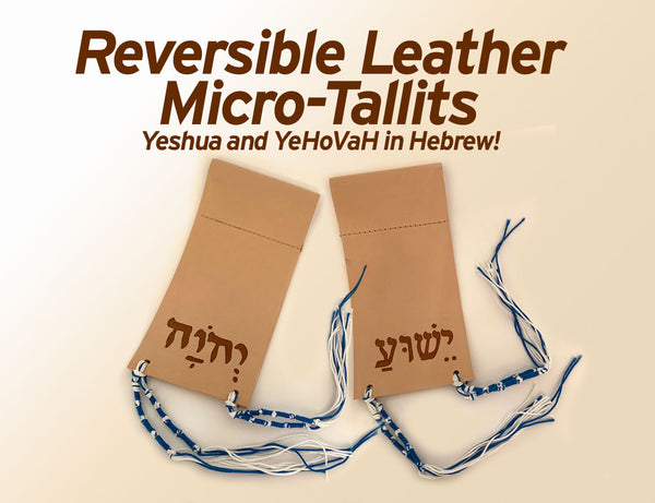 Reversible Leather Micro-Tallit