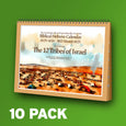10-PACK: 2024-25 Astronomically and Agriculturally Corrected Biblical Hebrew Calendar
