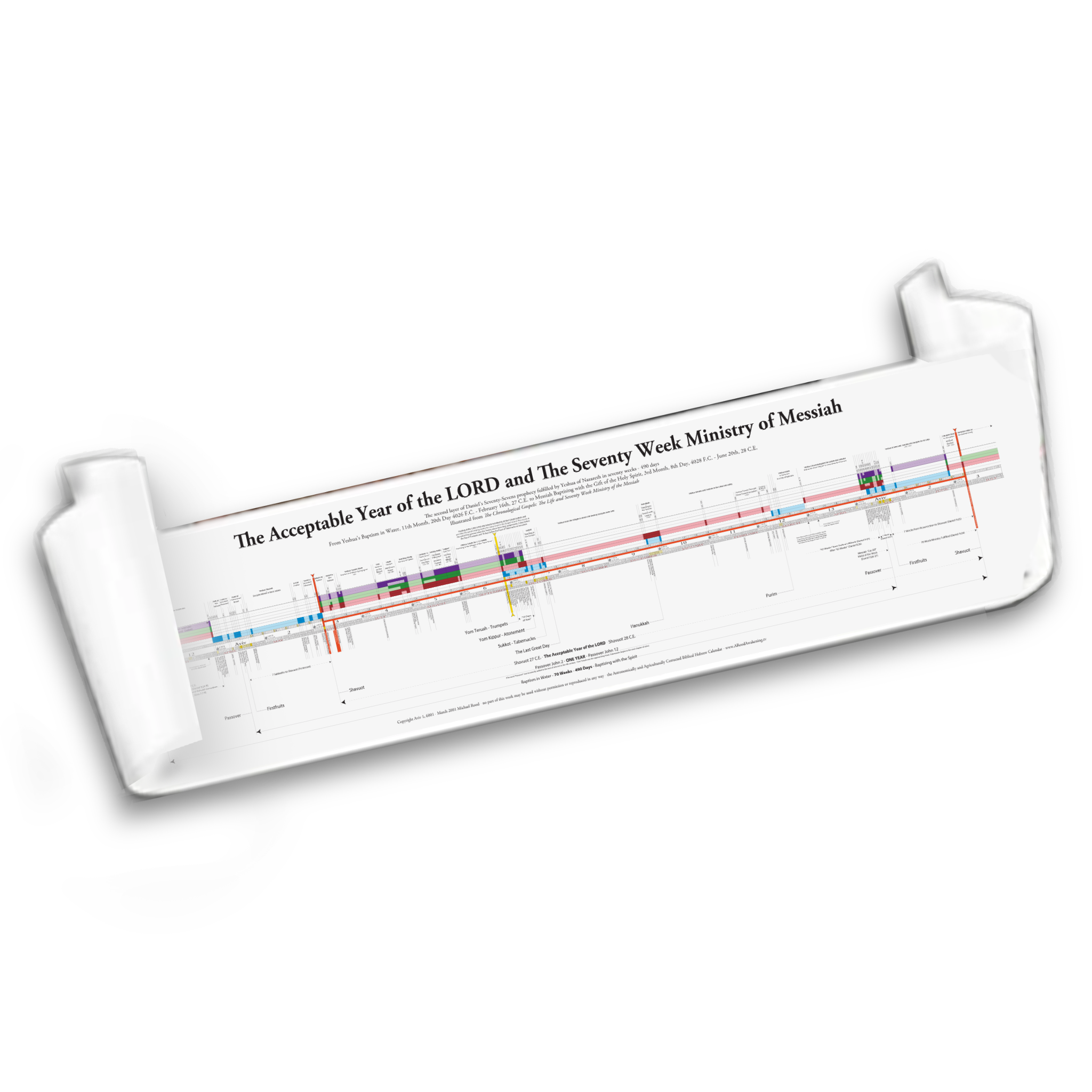The Chronological Gospels (Second Edition) and FREE 70-Week Timeline Chart