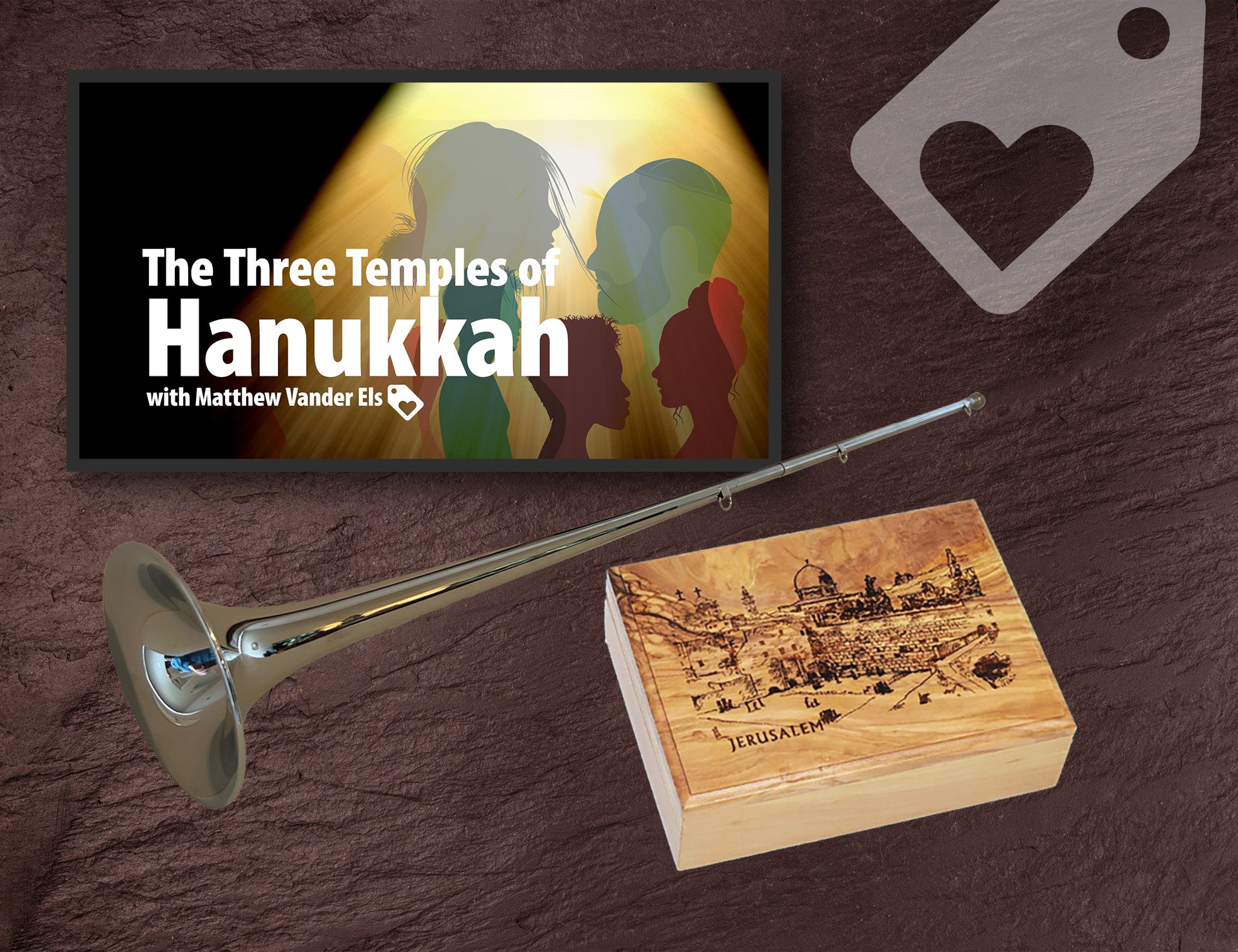 December 2025 Love Gift SPECIAL OFFER: "The Three Temples of Hanukkah"