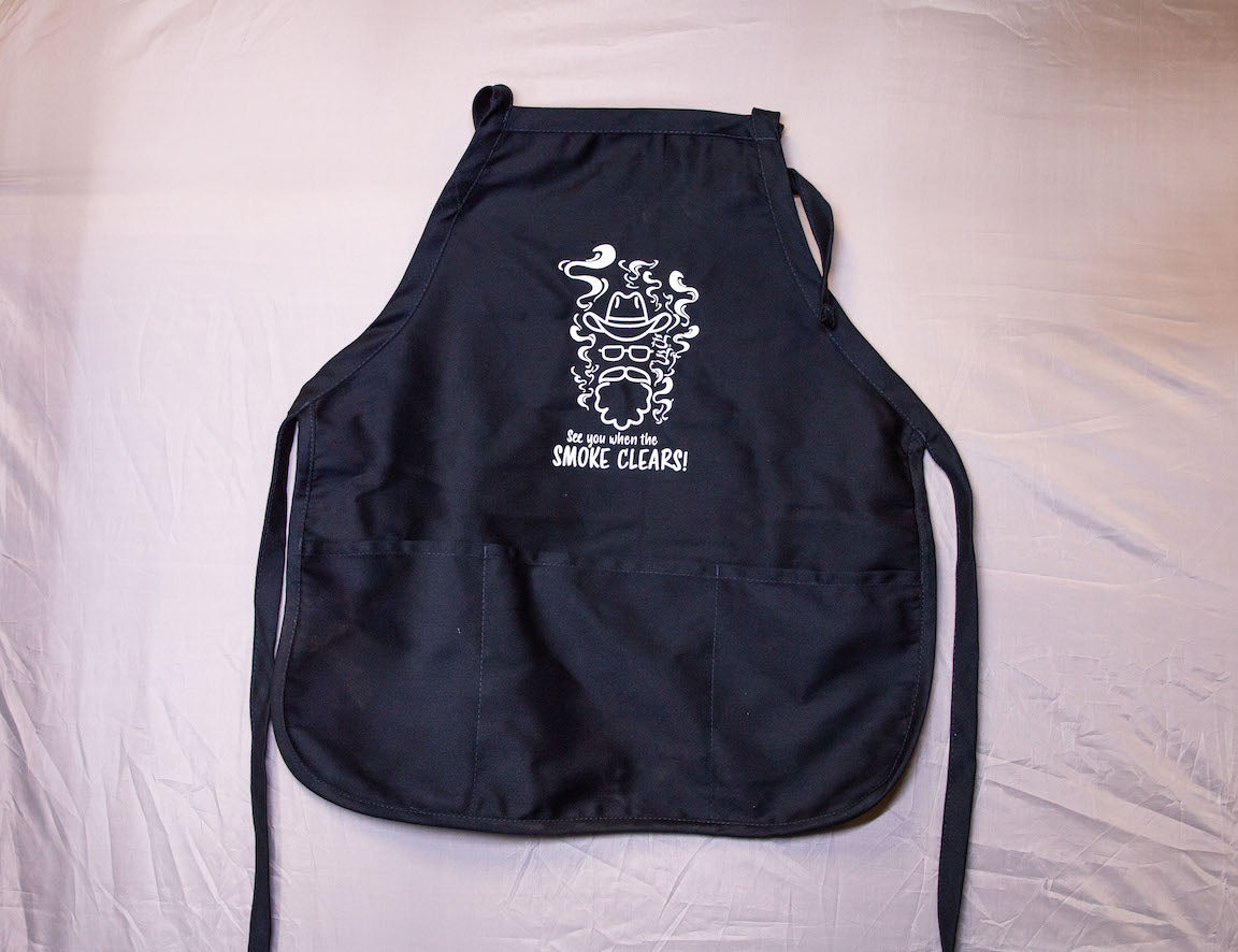 Grilling Apron - "See You When The Smoke Clears"