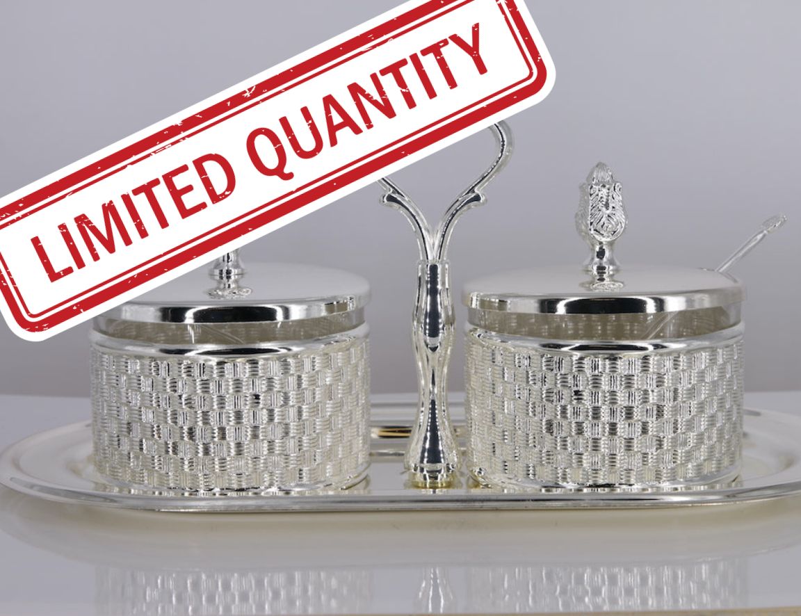 Silver Plated Serving Set