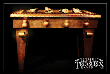 Temple Treasures Exhibit Postcards