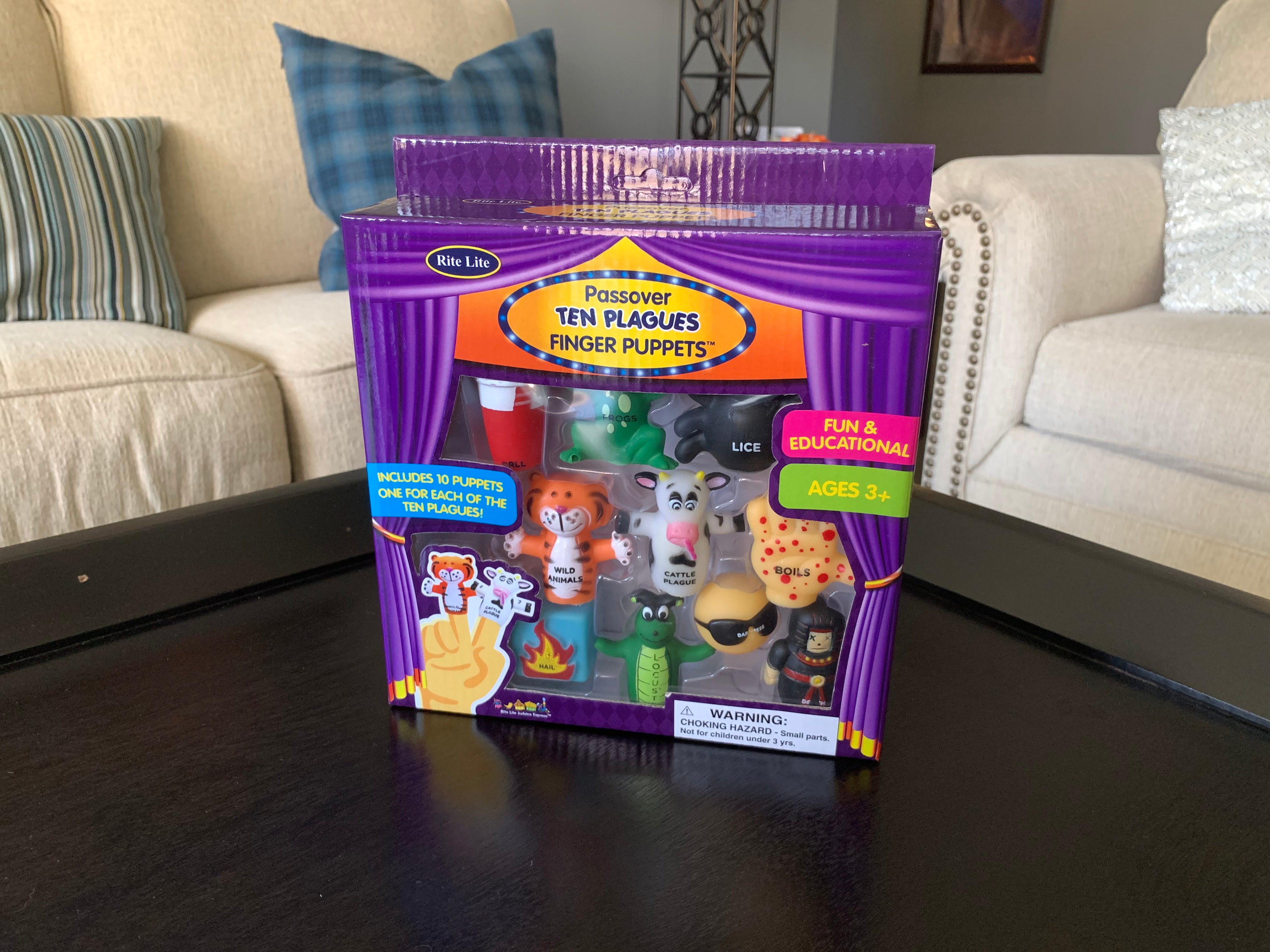 Passover "10 Plagues" Finger Puppets